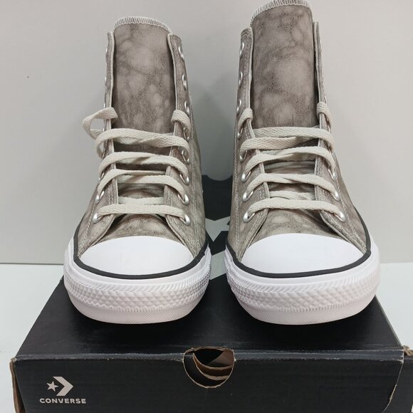 Converse A00766C NIB Unisex Chuck Taylor Trance Leather High Tops Sz. M-10/W-12 - Picture 2 of 15
